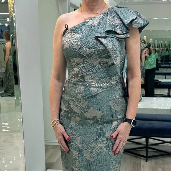 Gia Franco Feriani Couture Evening Gown - new with tags - size 12 - Picture 1 of 5